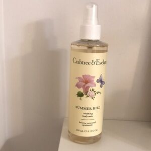 Crabtree and Evelyn Summerhill soothing body mist new